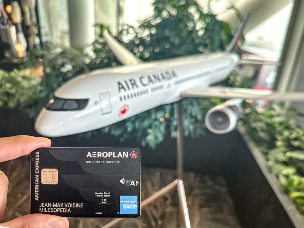 Salon Feuille d'Érable Air Canada - Cartes de crédit