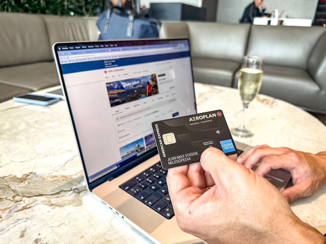 Air Canada & Bell Partnership: Free In-Flight Wi-Fi Messaging For Aeroplan Members - TD Salon AC-58