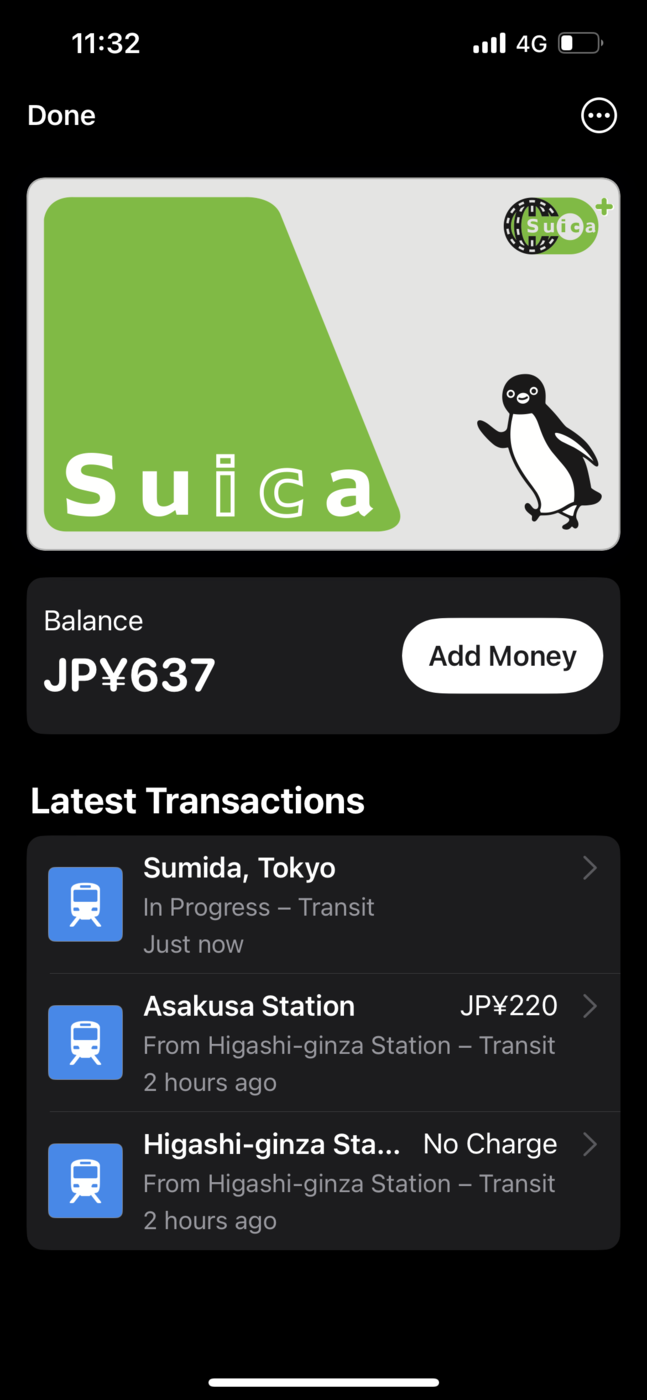 Japon&nbsp;: Comment économiser sur les transports au Japon? - Tokyo Suica Card-8958