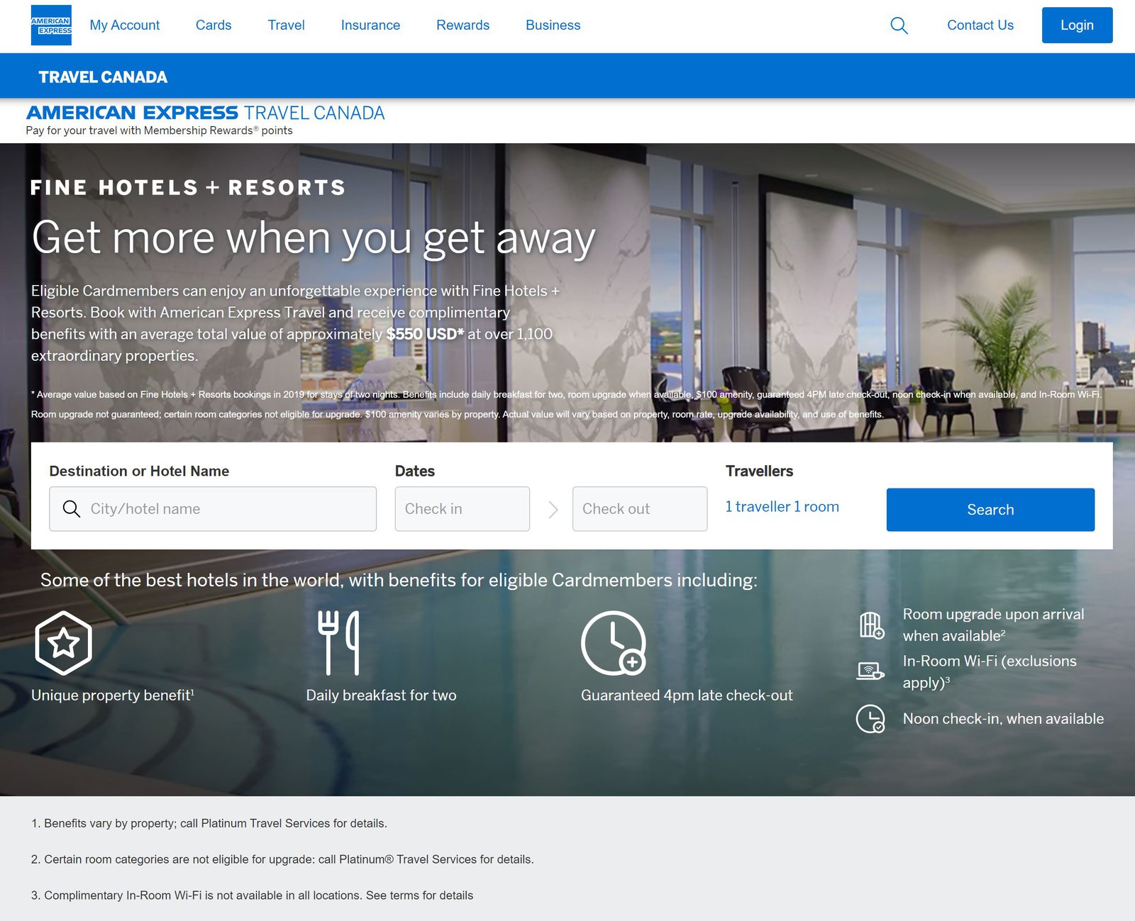 Comparing the Best Luxury Travel Booking Platforms - Amex fhr
