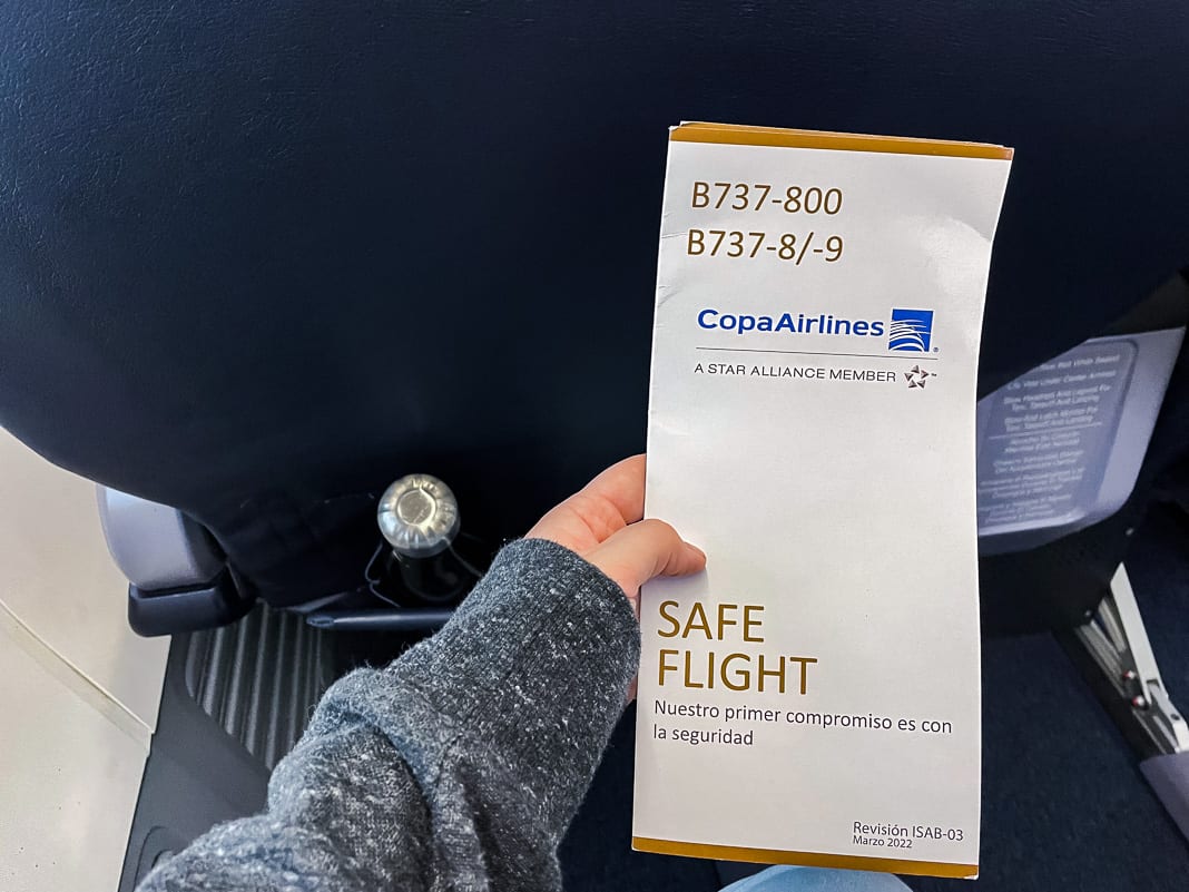 Avis : Copa Airlines B737-800 en Classe Affaires et classe économique - Copa Airlines