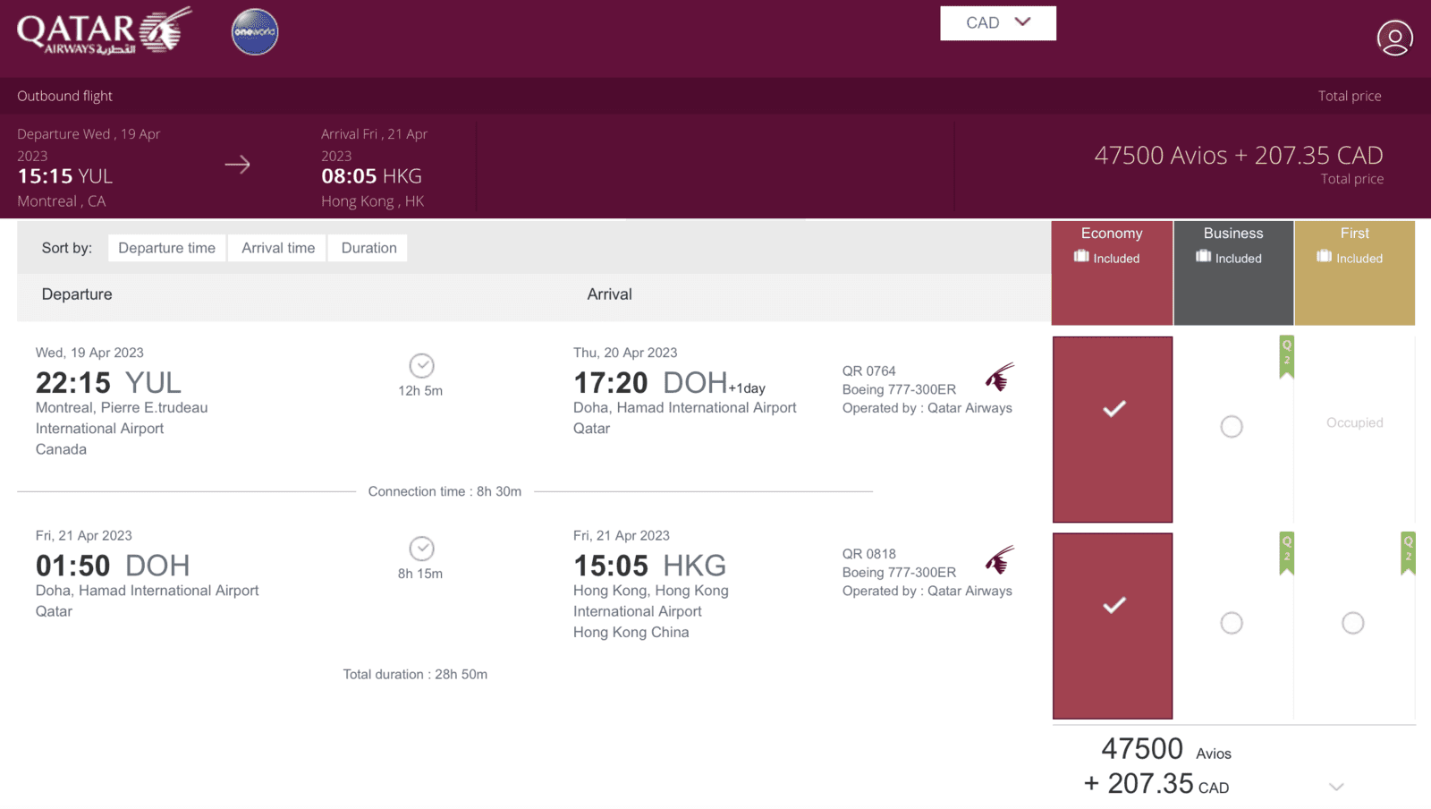 Hong Kong&nbsp;: Comment voyager à Hong Kong en utilisant des points - Hong Kong Avios Y