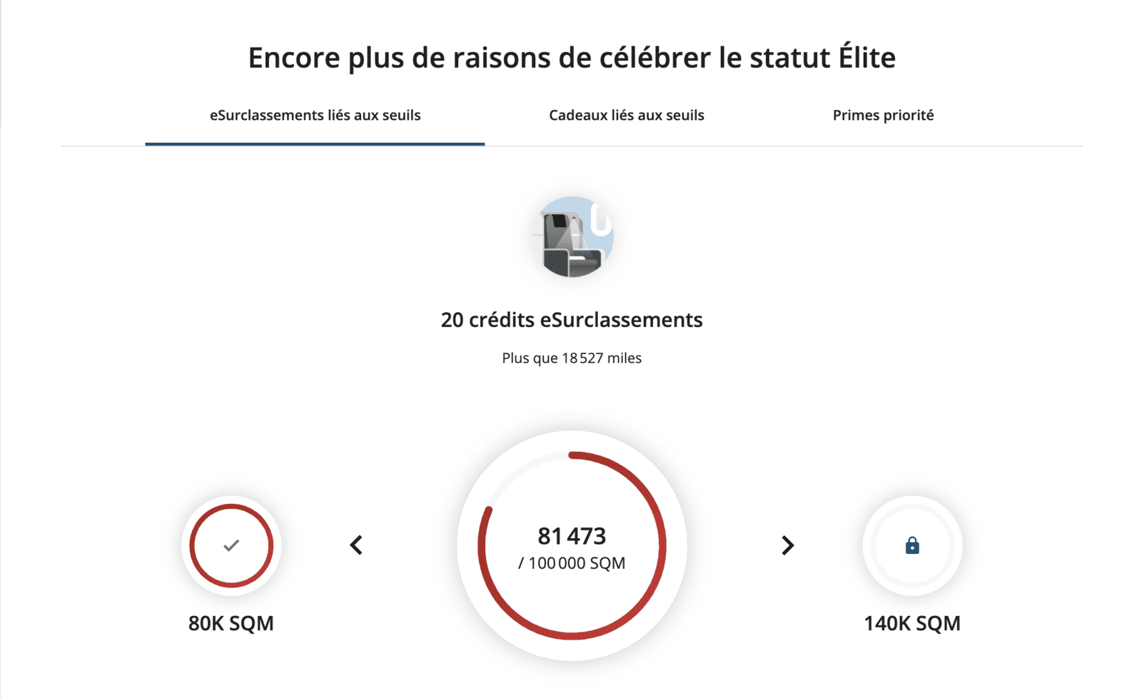 Aéroplan&nbsp;: Super Élite Aéroplan, l’ultime statut avec Air Canada - Statut elite aeroplan esurclassement