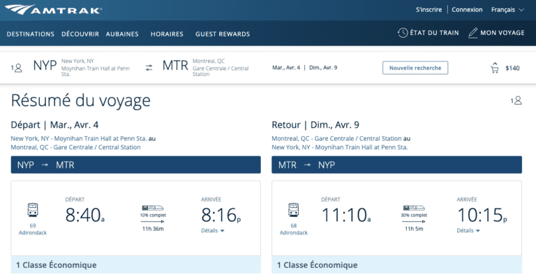 Train Montr al New York Suspension - Amtrak Adirondack 768x397 