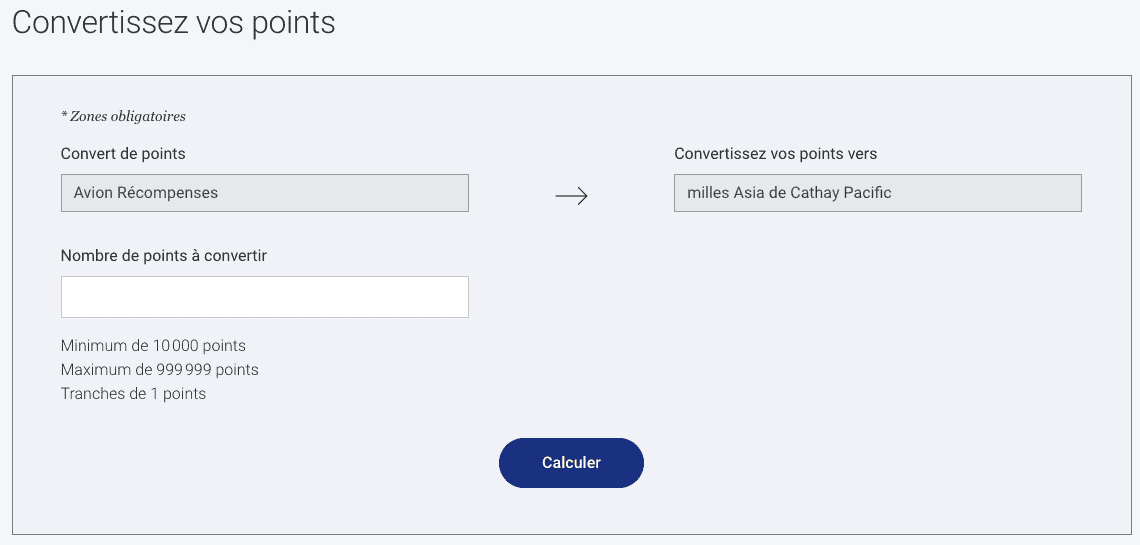 Tutoriel RBC&nbsp;: Comment transférer des points RBC Avion vers d’autres programmes aériens - Miles asia cathay pacific