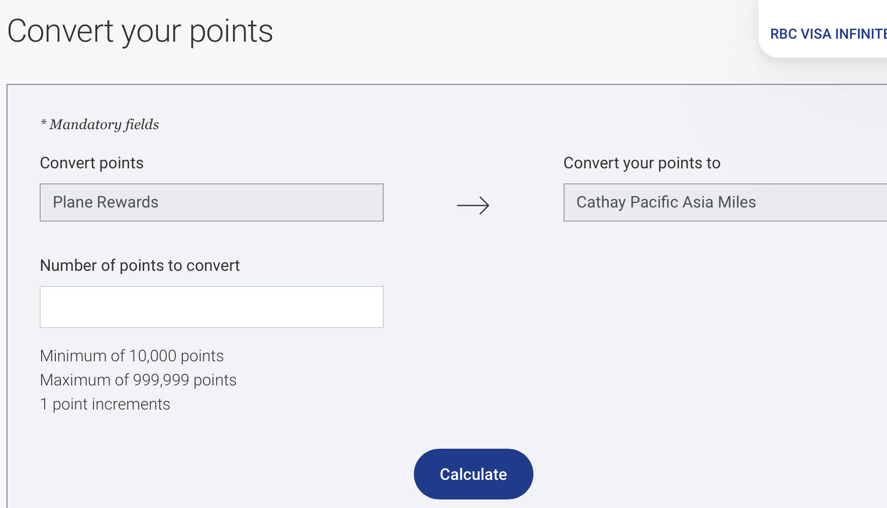 RBC Tutorial: How to Transfer RBC Avion Points to Other Airline Programs - Miles Asia Cathay Pacific