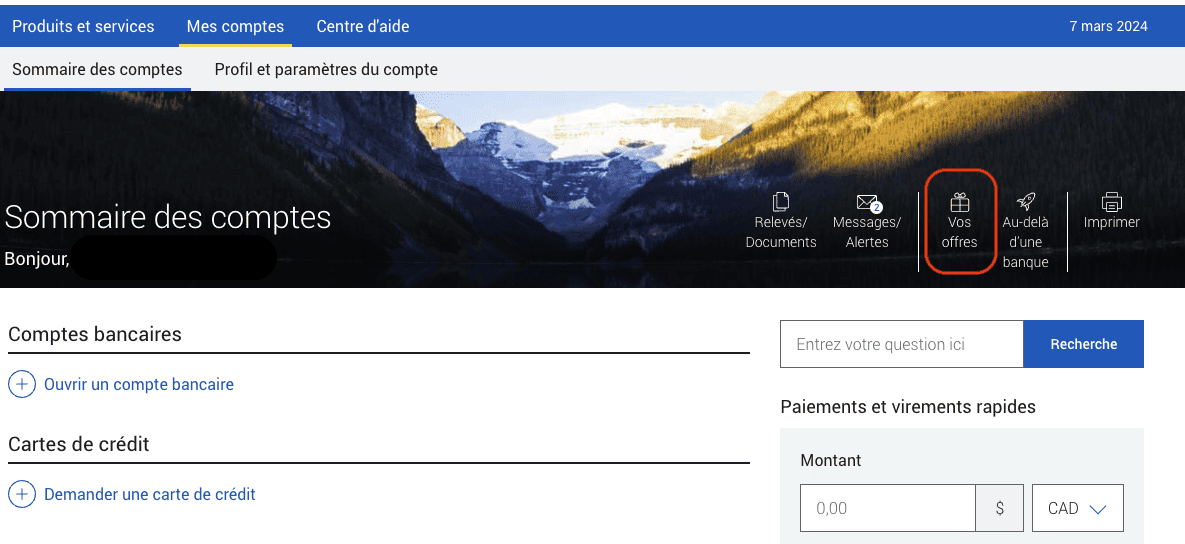Avion Récompenses&nbsp;: Liste des offres RBC en ligne - RBC offres
