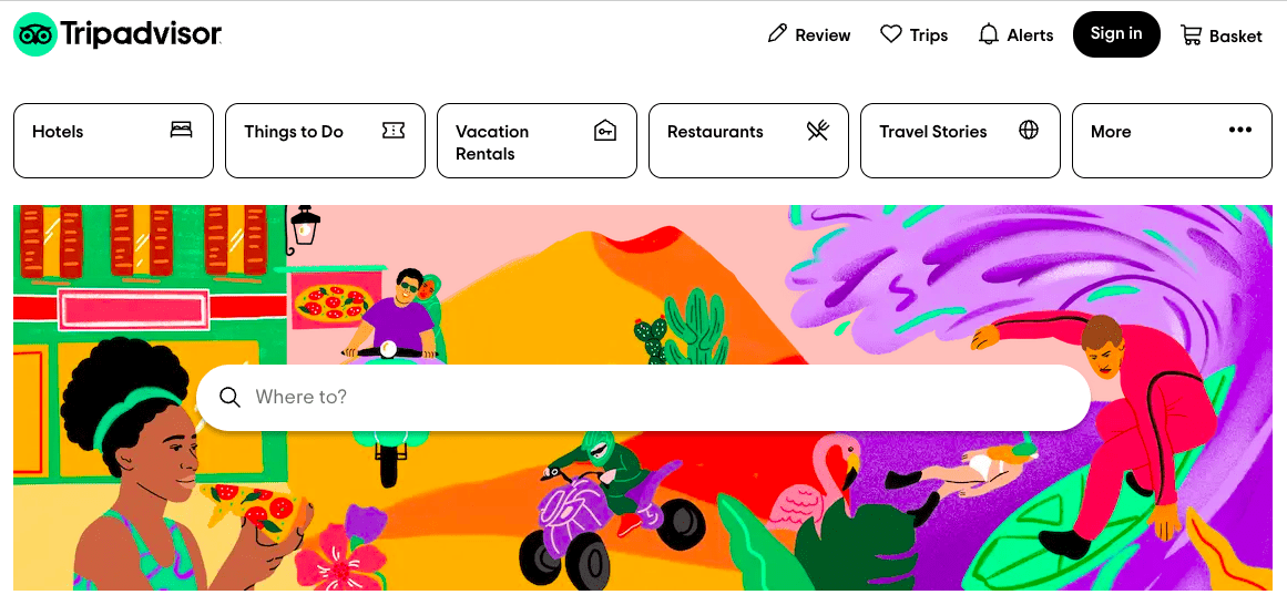 How to Use TripAdvisor to Plan Your Next Adventure - Trip advisor homepage en
