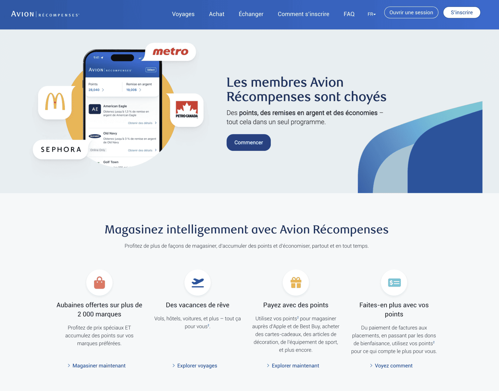 Avion Récompenses&nbsp;: Liste des offres RBC en ligne - avion recompenses offres3