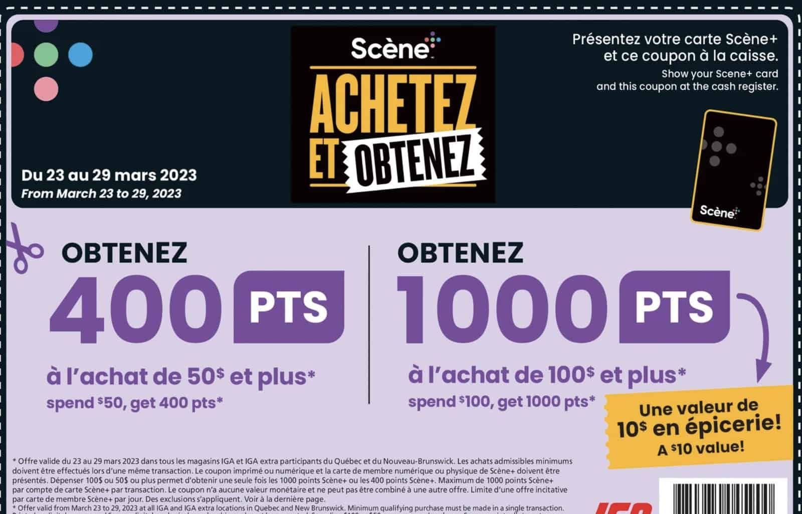 Scene+ to replace AIR MILES at IGA, Sobeys and more! Milesopedia