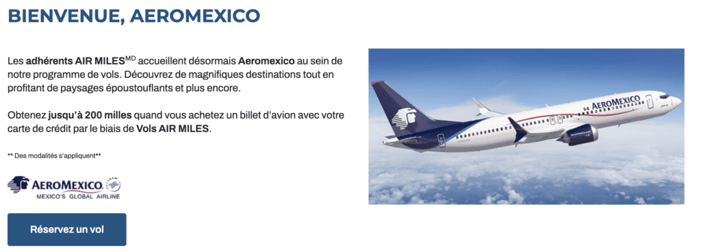 Aeromexico air miles
