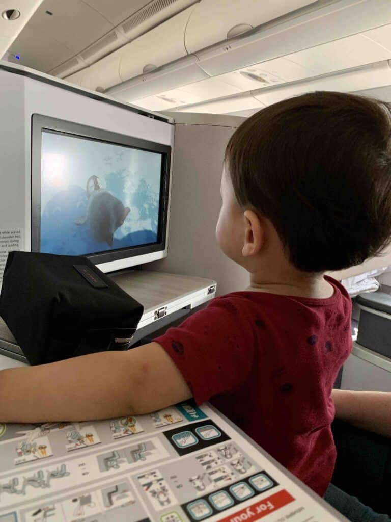 Business class with children 2