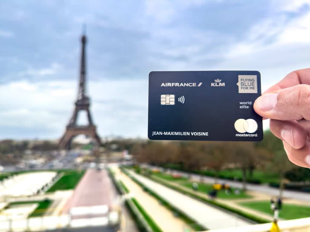 Carte air france klm we mastercard tour eiffel