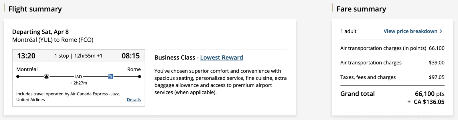 Booking Your First Flight in Business Class - First flight in business class reshuffling tips