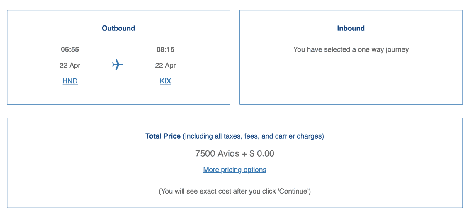 How To Find Cheap Last-Minute Flights With Points - Last minute flight with points tokyo osaka