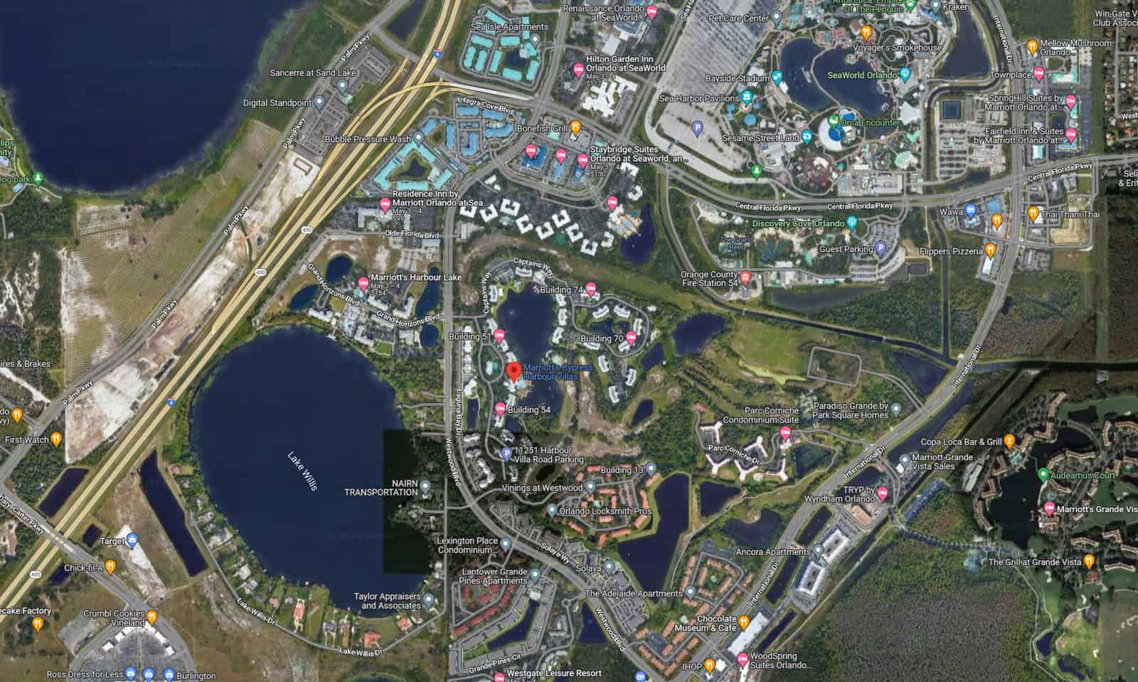 Review: Marriott's Cypress Harbour Villas Orlando | Marriott Bonvoy - Location