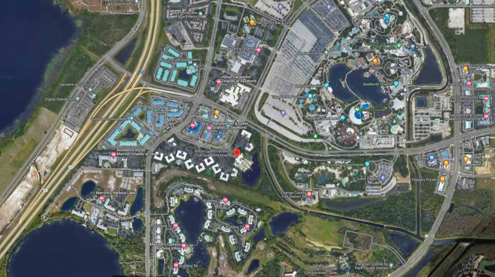 Avis&nbsp;: Hilton Grand Vacations Club SeaWorld<sup>&reg;</sup> Orlando | Hilton Honors - Location A