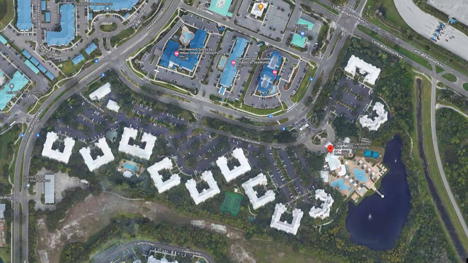 Avis&nbsp;: Hilton Grand Vacations Club SeaWorld<sup>&reg;</sup> Orlando | Hilton Honors - Location B