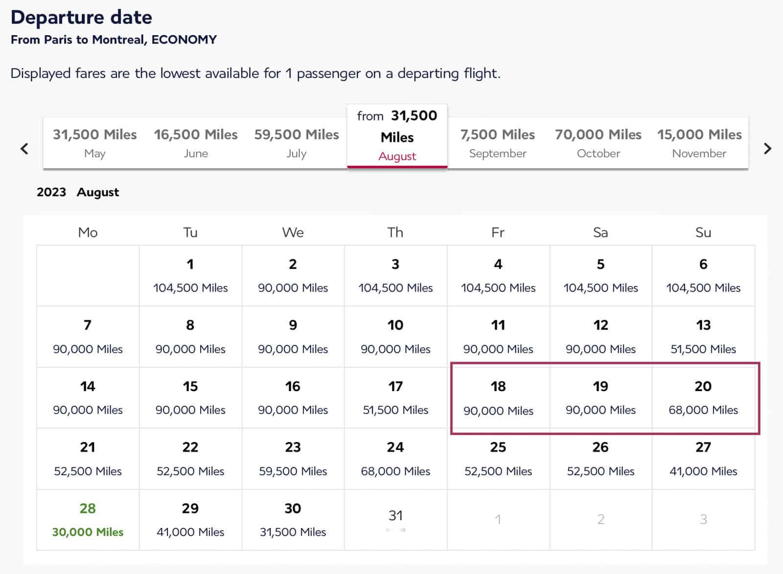 How To Find Cheap Flights to Europe With Points - Promo rewards not available for return