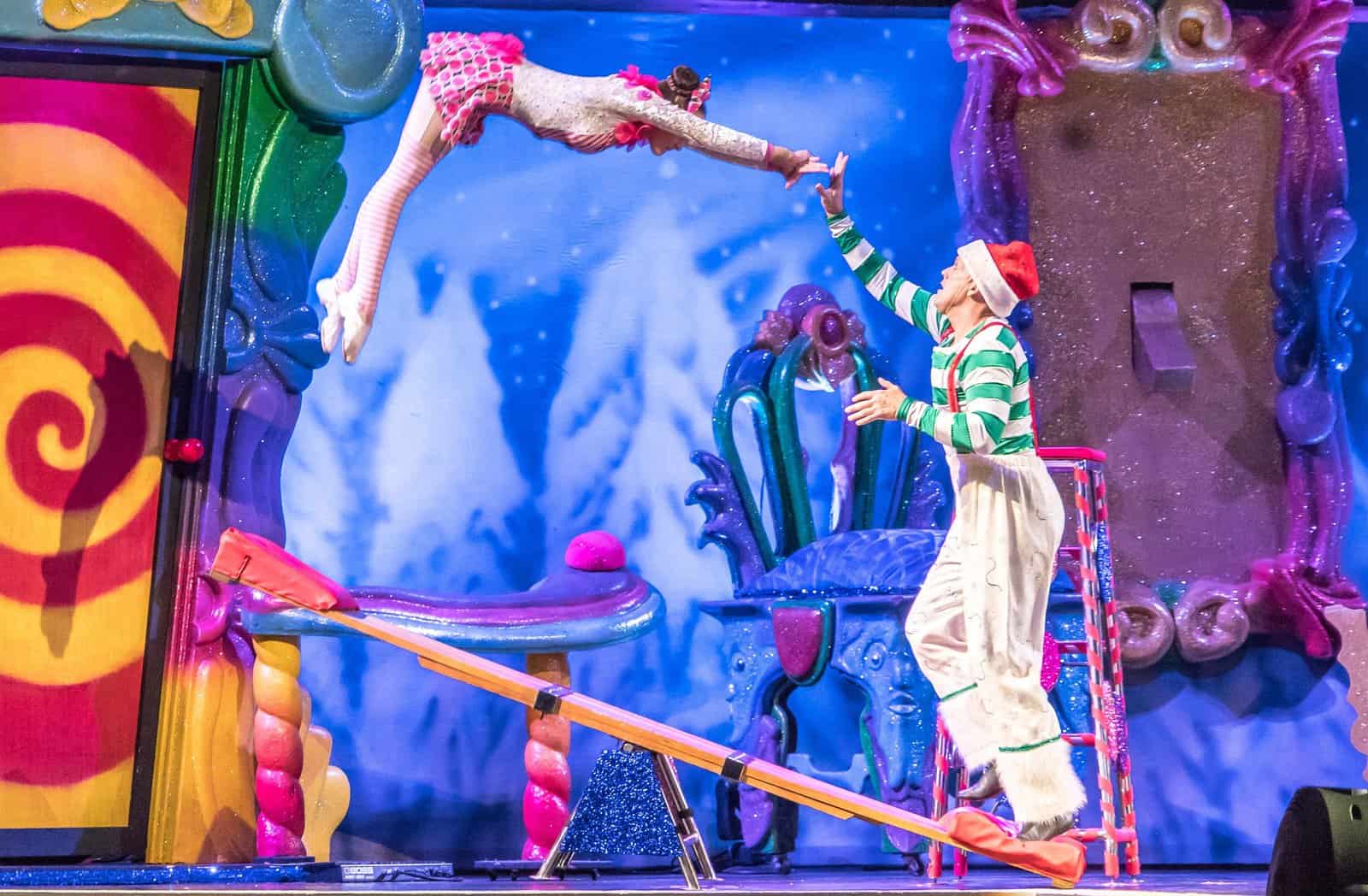 Trip to Las Vegas: Cirque du Soleil acrobats