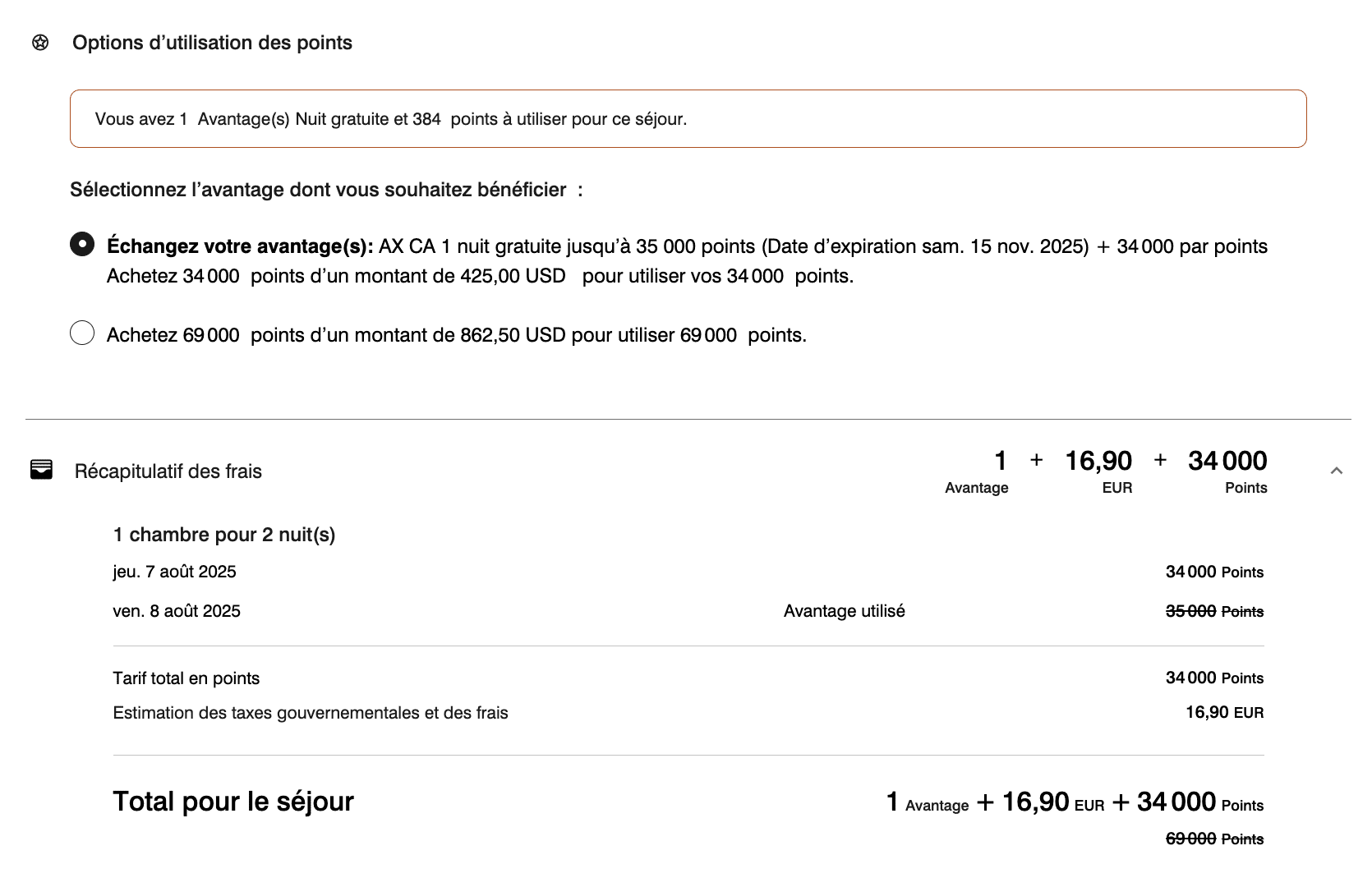 Guide&nbsp;: comment utiliser le certificat d’une nuit gratuite Marriott Bonvoy - marriott bonvoy certificat4 fr