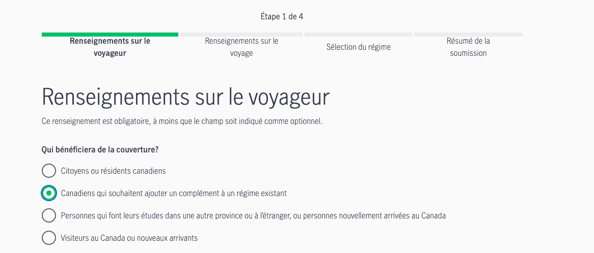 Comment prolonger l’assurance voyage de la Carte Visa Infinite Passeport + Banque Scotia - Assurance Scotia Passeport Manuvie 2