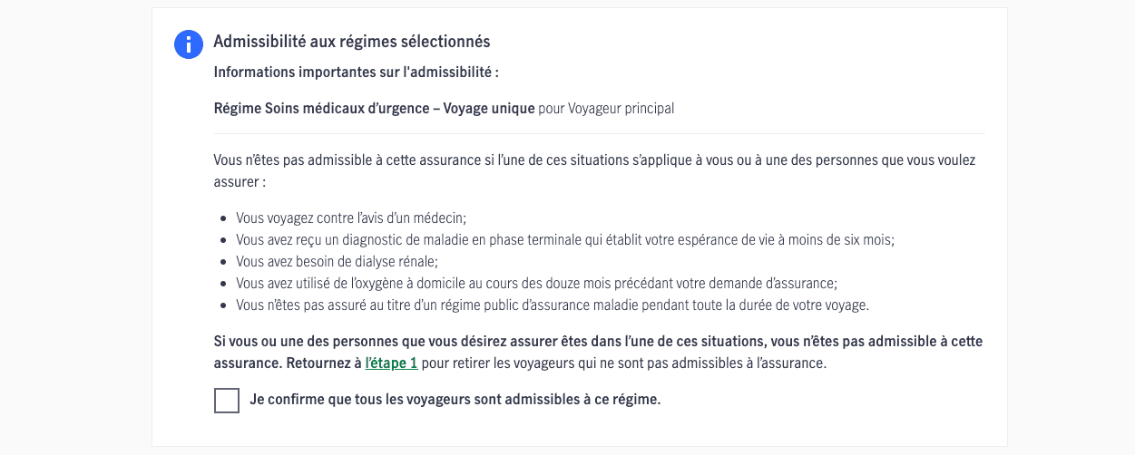 Comment prolonger l’assurance voyage de la Carte Visa Infinite Passeport + Banque Scotia - Assurance Scotia Passeport Manuvie 6