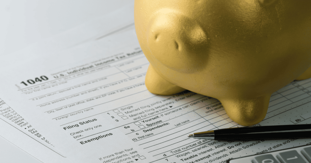 Revenu finance piggy bank income imposition entreprises