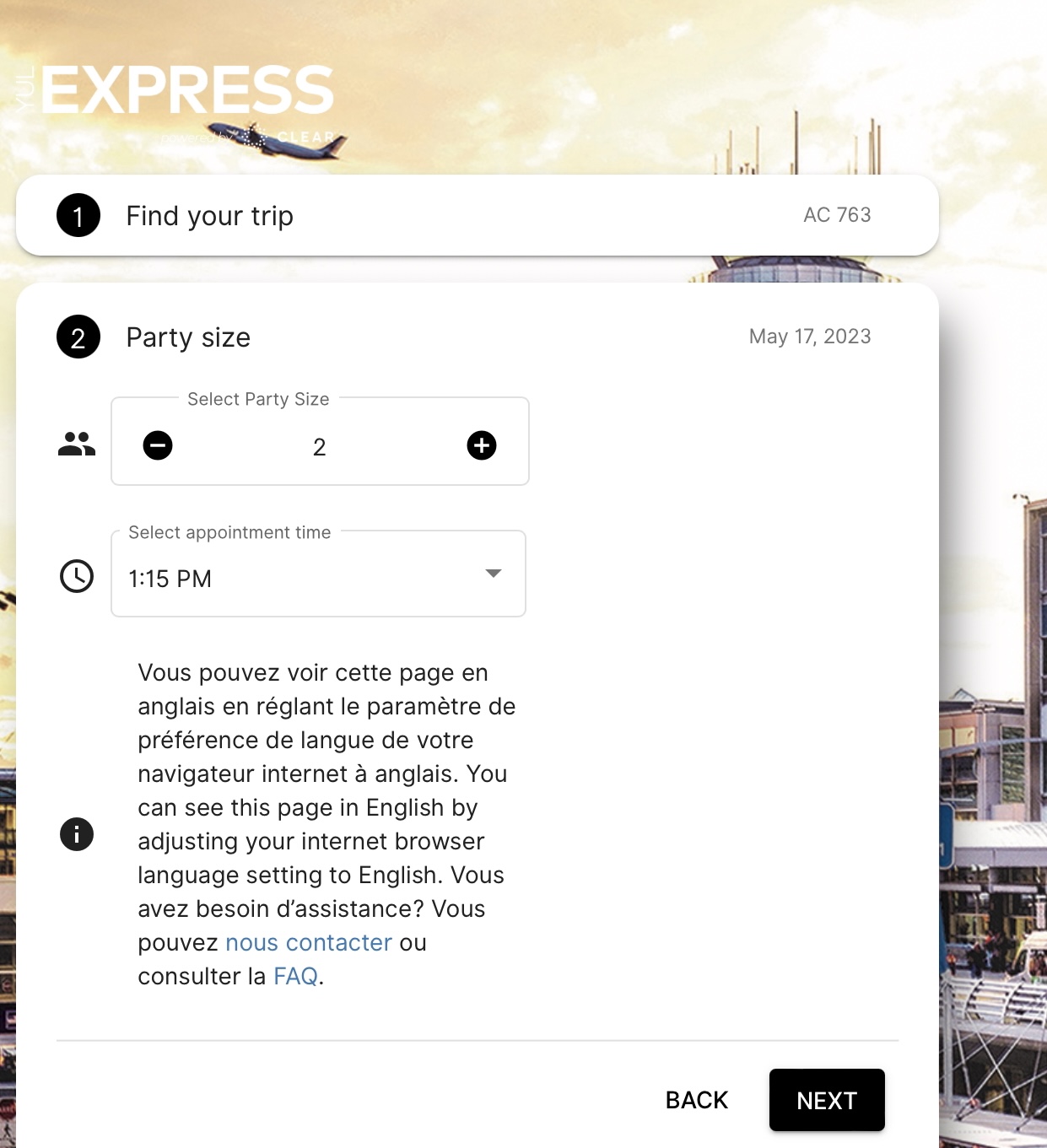 Montreal-Trudeau Airport: How YUL EXPRESS works - YUL Express etape