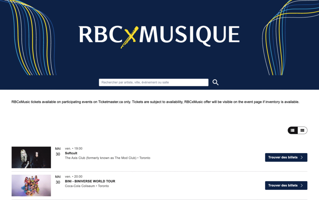 rbc musique FR