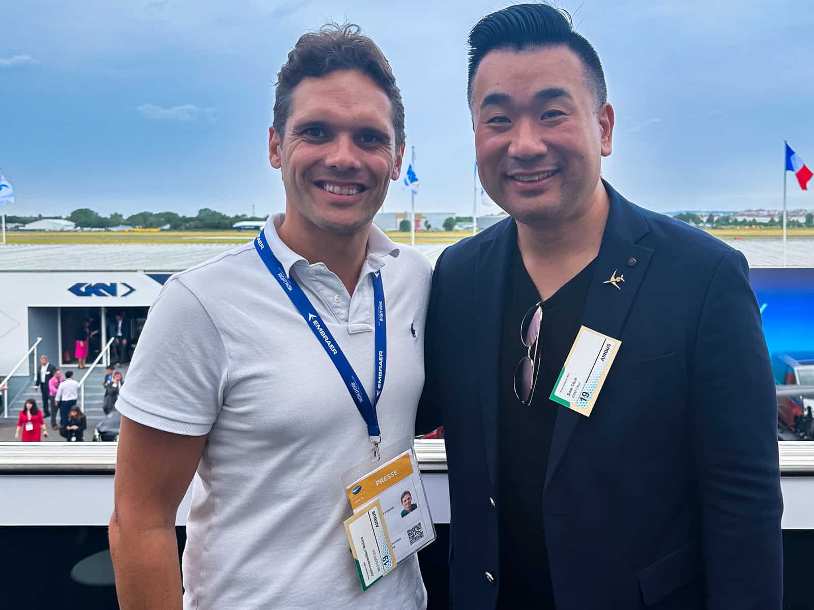 Our visit to the Paris Air Show - Le Bourget - 2023 - Sam Chui Jean-Maximilien Voisine