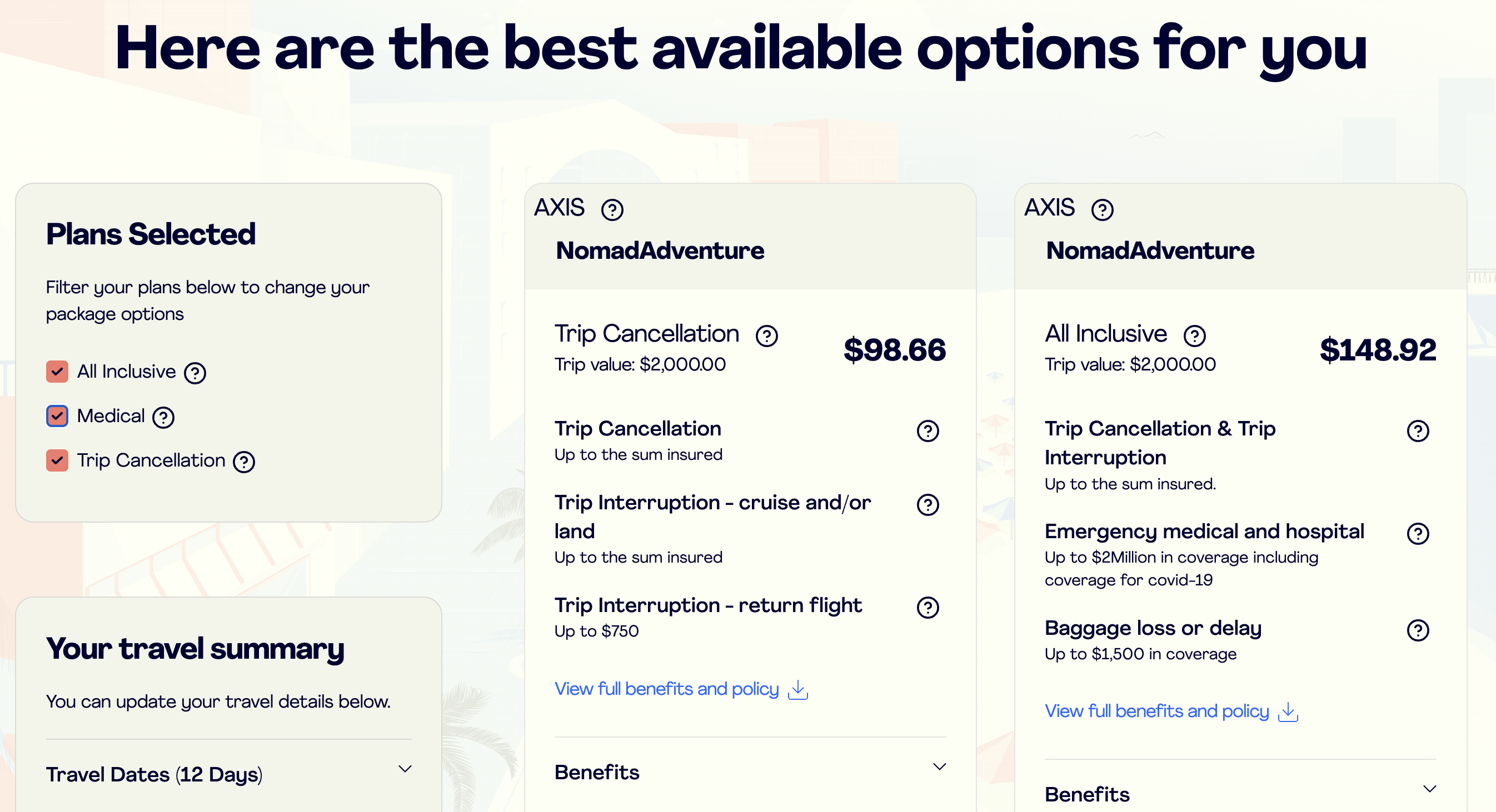 Insurance: How to choose and save on travel insurance? - meilleures options sonomad
