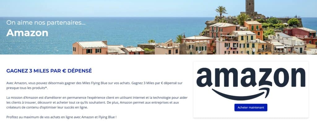 flying blue amazon fr