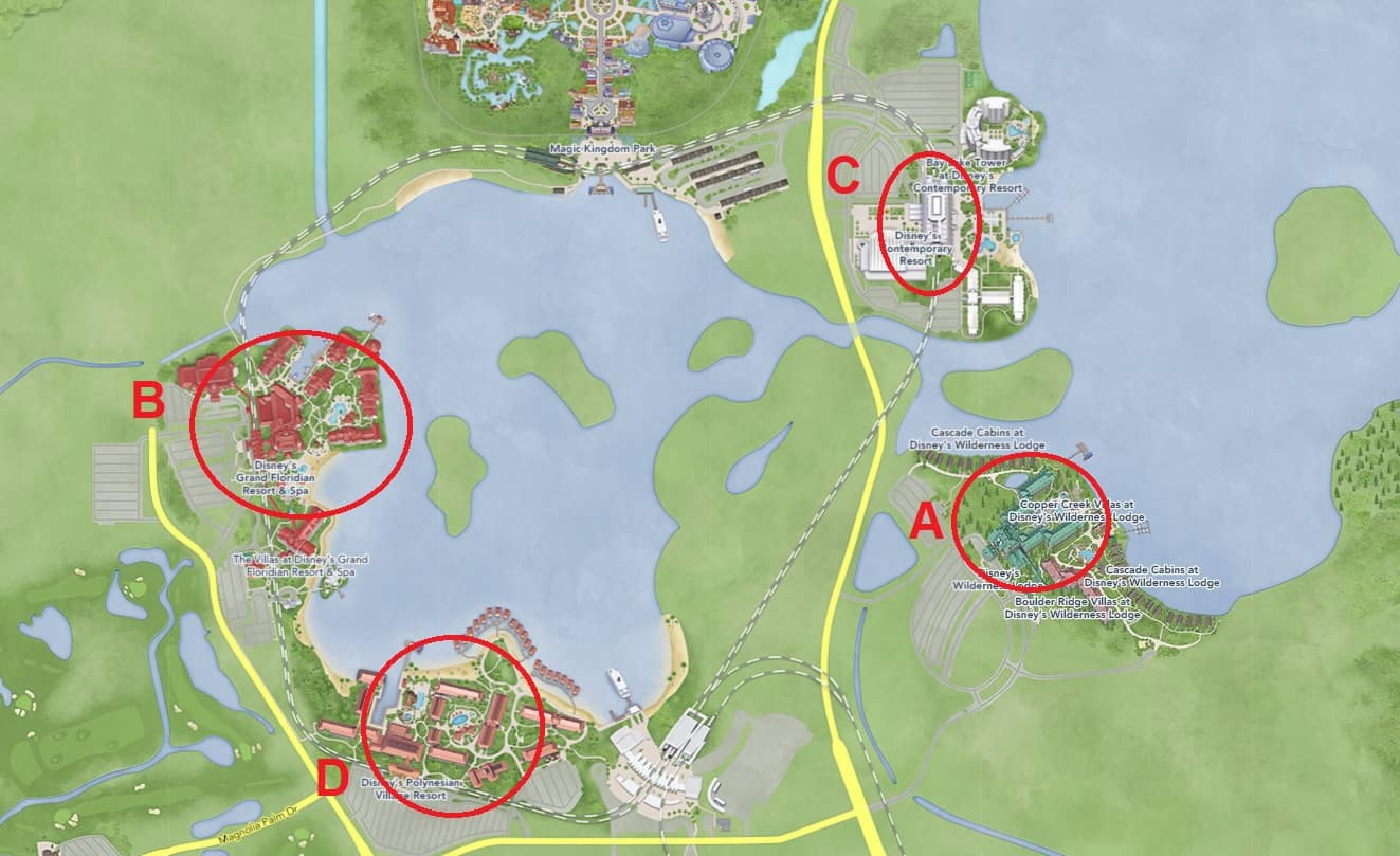 Discover Walt Disney World without entering the theme parks - seven-seas-lagoon-2