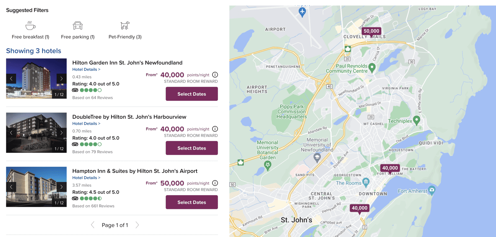 Terre-Neuve&nbsp;: Guide pour un long week?end à St. John’s - st johns hilton