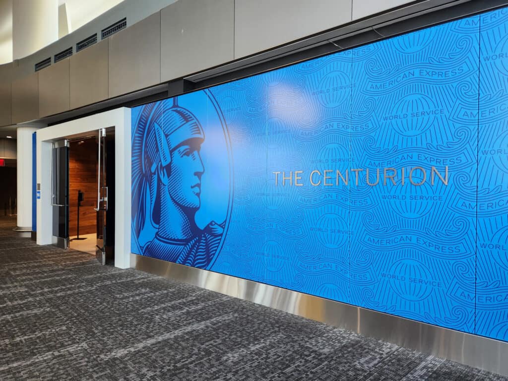 Centurion Lounge LGA - Entrance