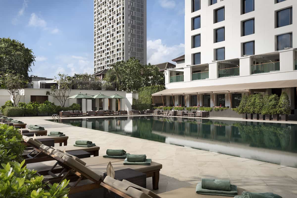 Review: The Sukhothai Hotel in Bangkok - The Sukhothai piscine