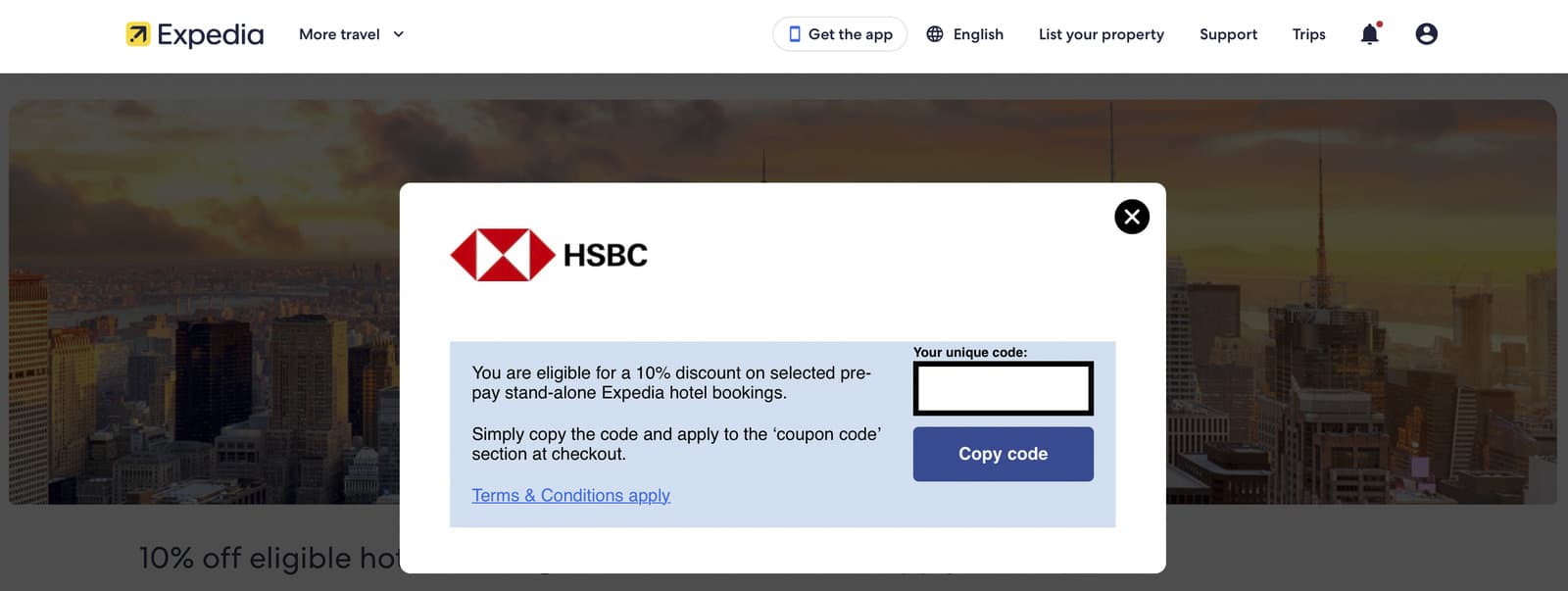 10% Discount on <a rel=