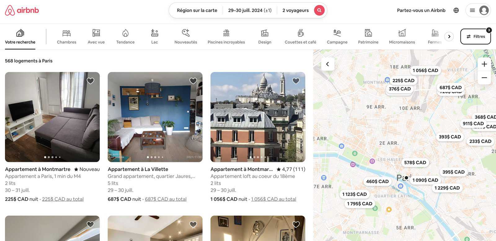 Paris 2024 Olympic Games: How to save on accommodation - airbnb-jo-appart-fr
