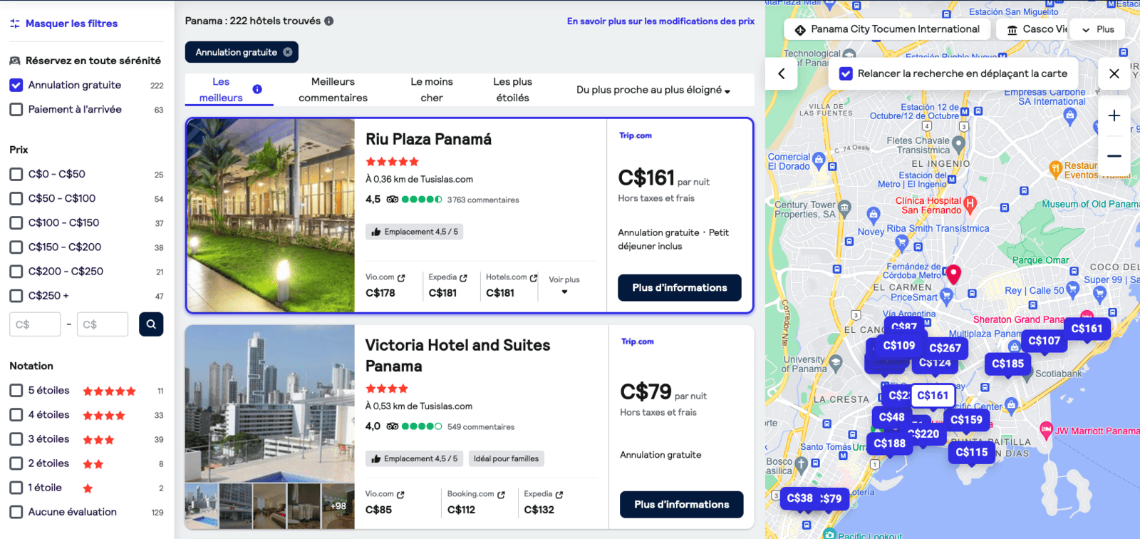 Skyscanner&nbsp;: Trouver les meilleurs prix pour les vols et hôtels - skyscanner2