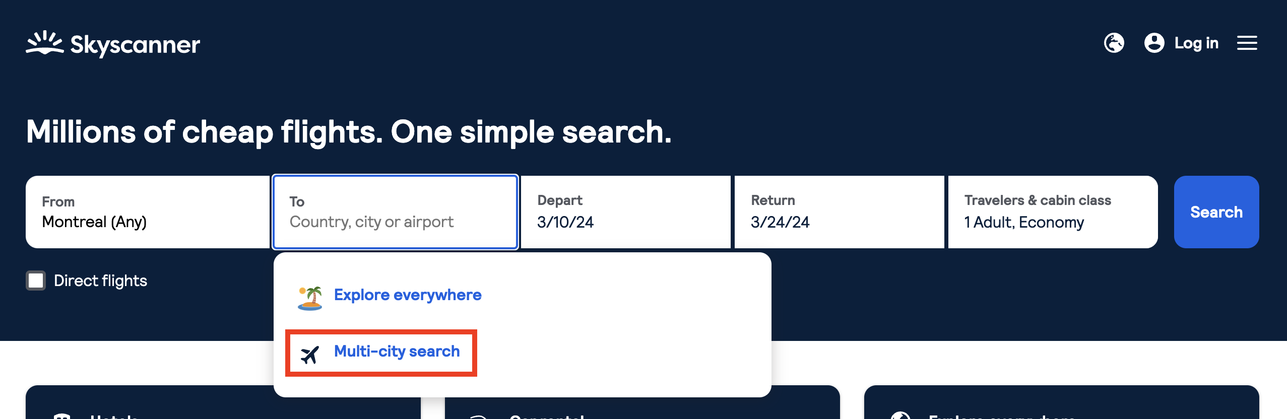 Skyscanner&nbsp;: Find the best deals on flights and hotels - skyscanner18
