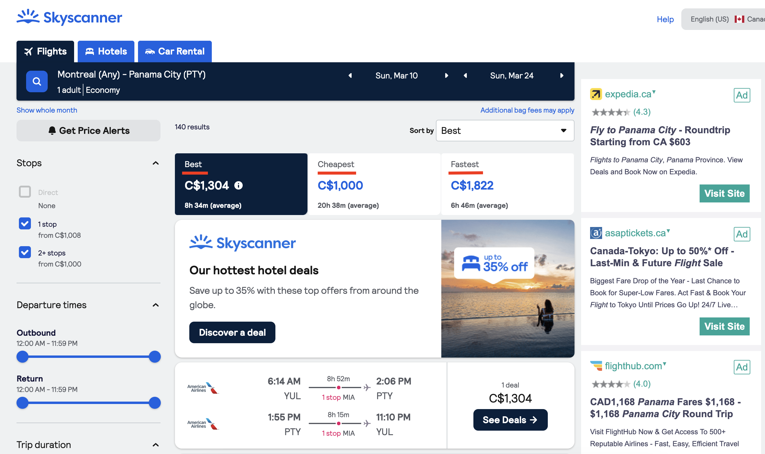 Skyscanner&nbsp;: Find the best deals on flights and hotels - skyscanner38