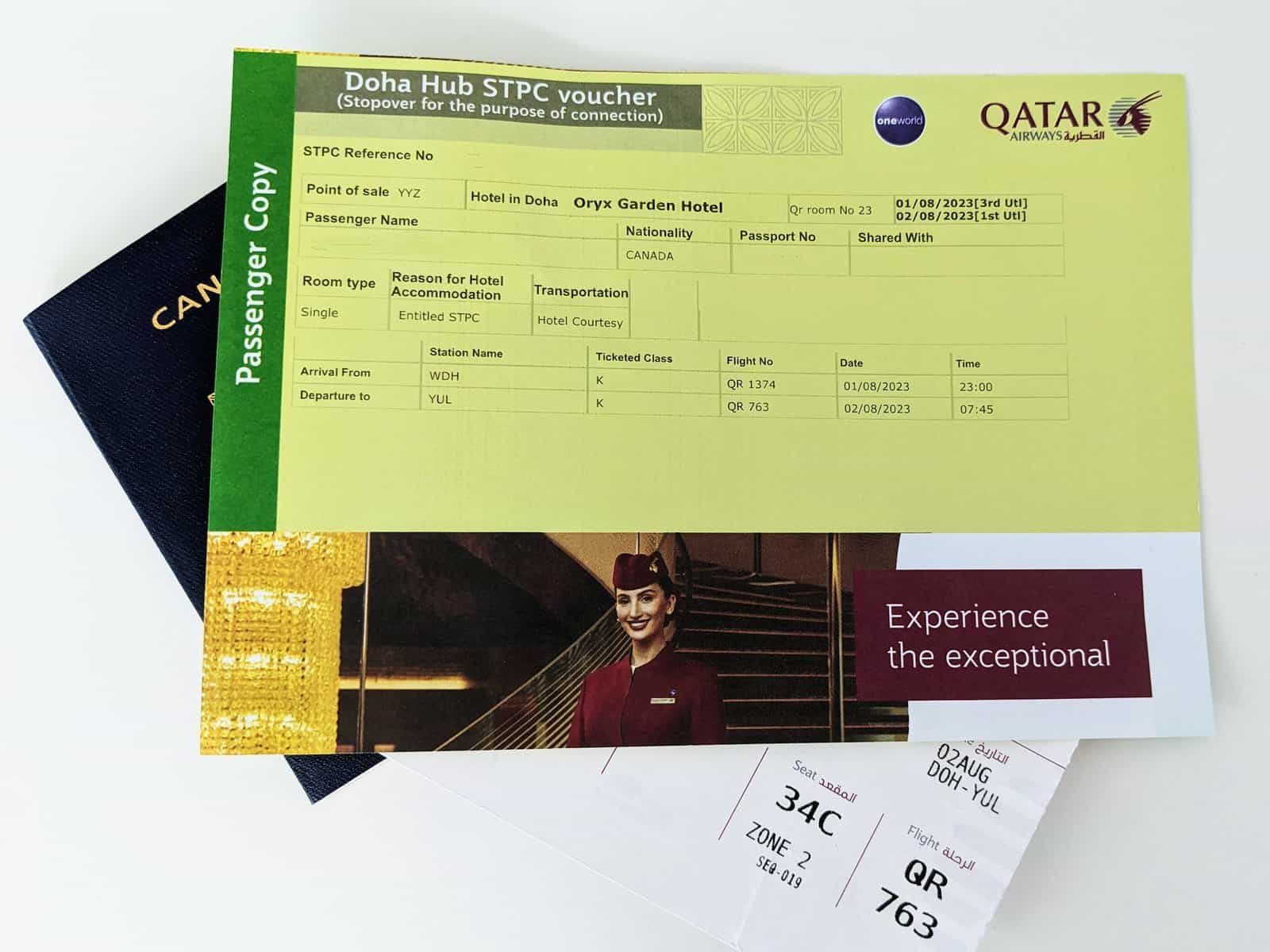 Qatar Airways&nbsp;: Comment fonctionne le programme de transit gratuit (STPC) à Doha?? - stpc qatar3