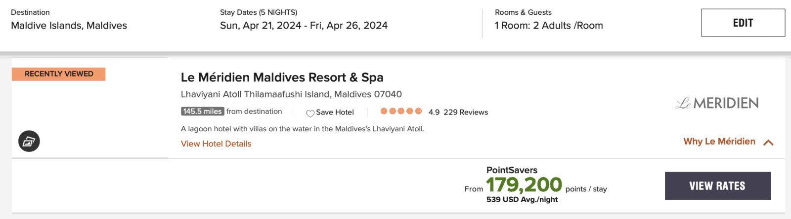 Awayz&nbsp;: Un guide complet pour optimiser vos réservations - Awayz Méridien Maldives 2