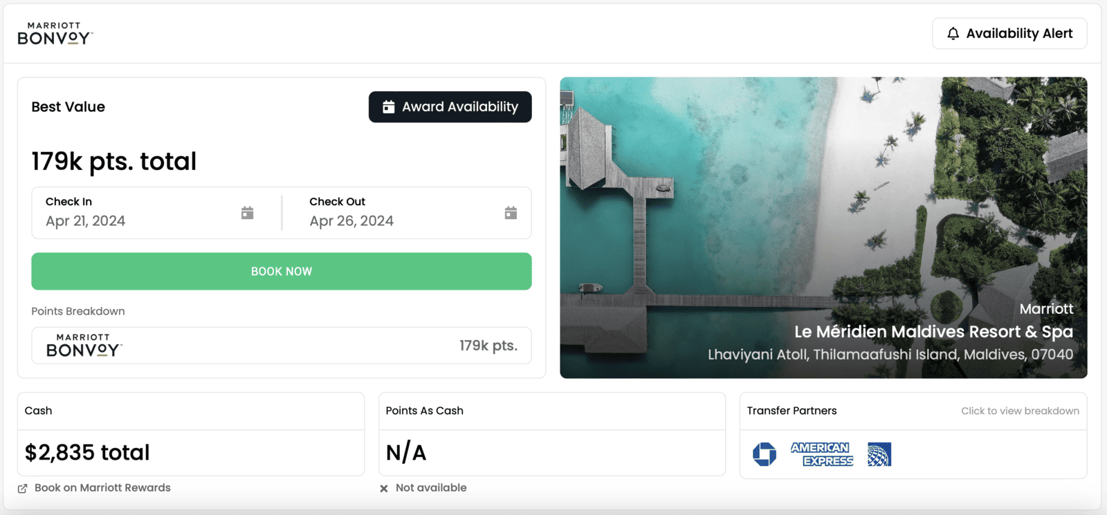 Awayz&nbsp;: Un guide complet pour optimiser vos réservations - Awayz Méridien Maldives