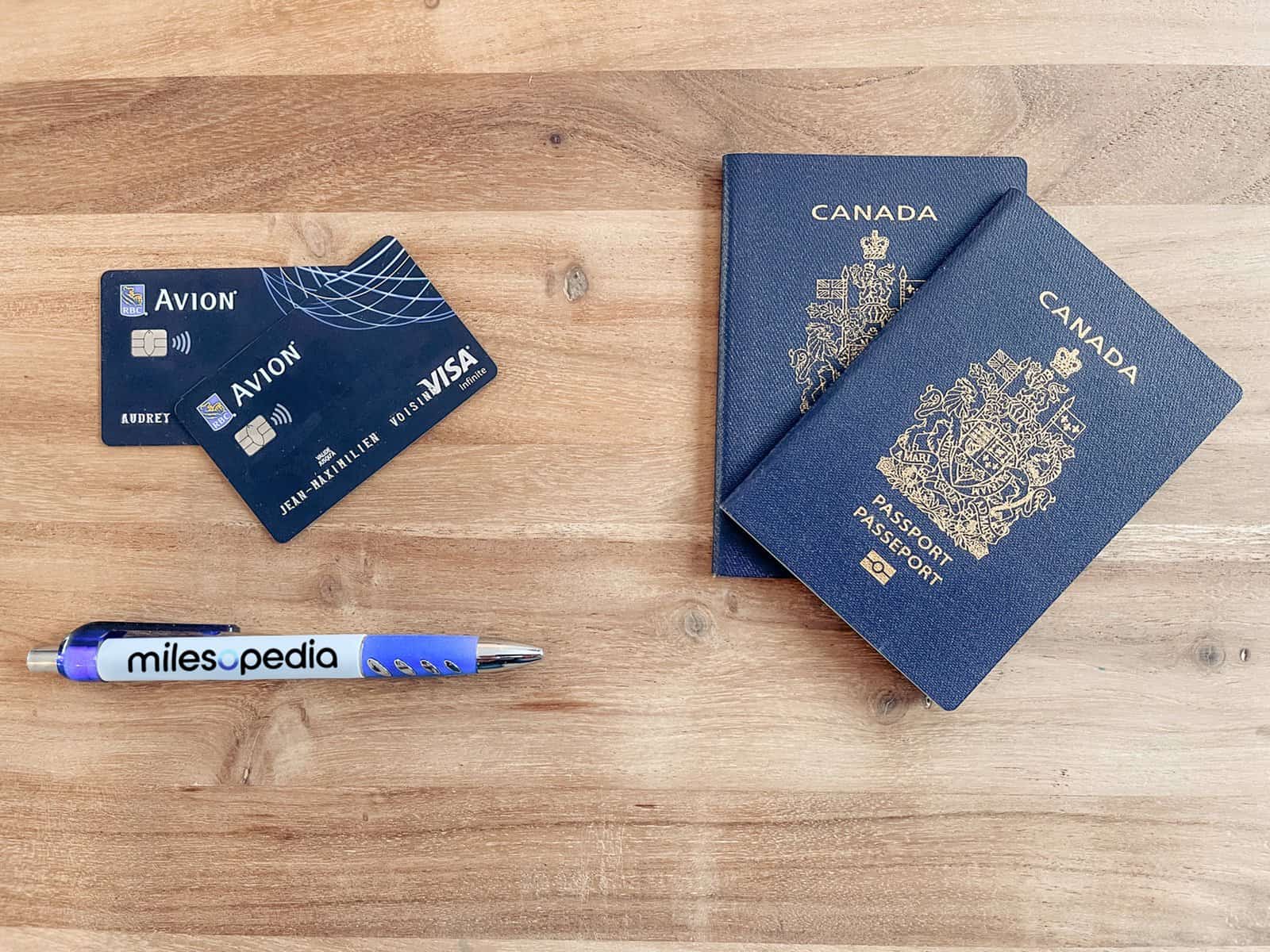 RBC Avion Visa Infinite passport image