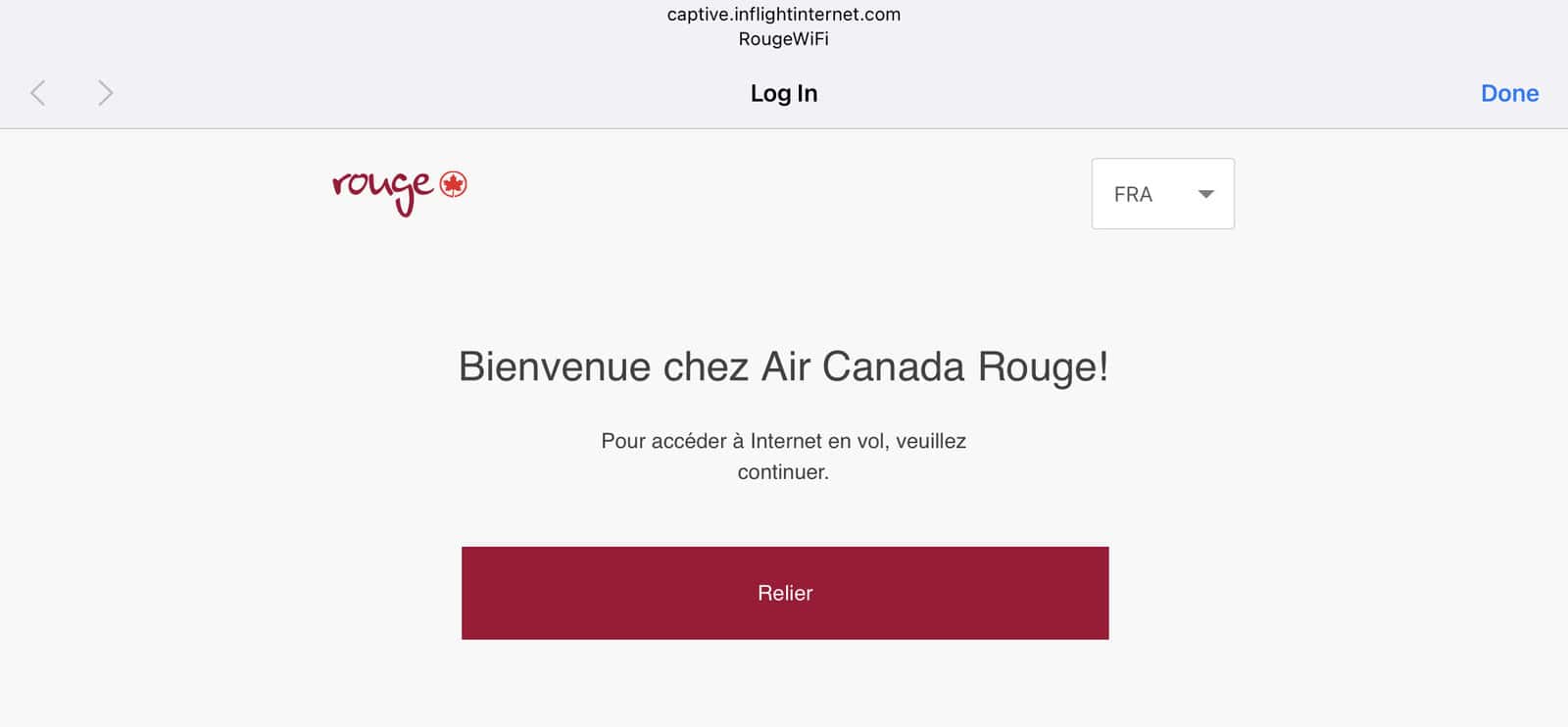 Avis&nbsp;: Air Canada Premium Rouge Montréal - Orlando - wifi premium rouge