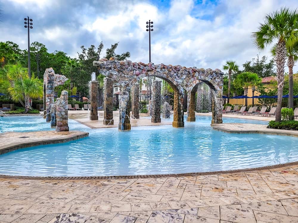 Four Seasons Resort Orlando Crédit David splash pad 2