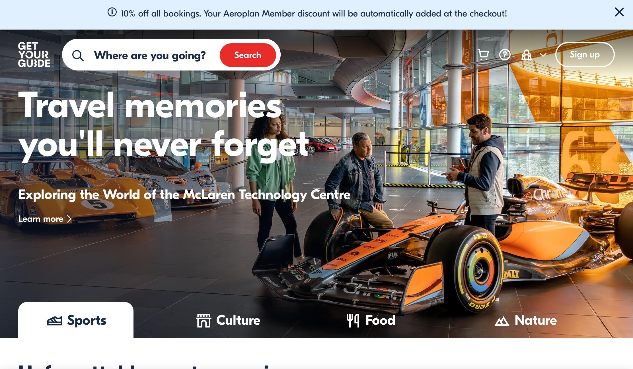 Air Canada Vacations: Up to 20,000 Extra Aeroplan Points on Packages - Get Your Guide Air Canada Vacations