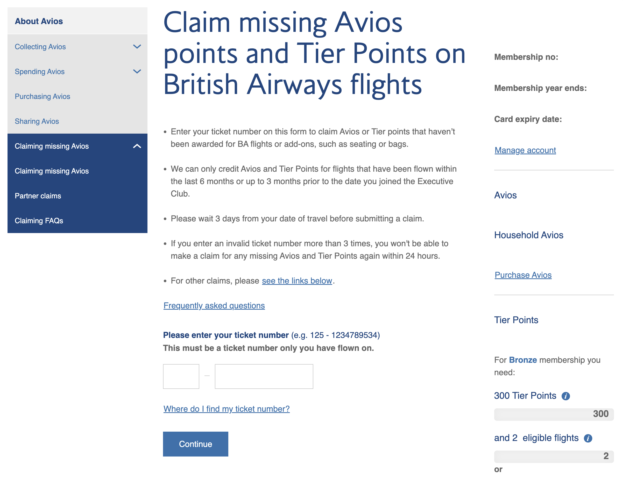 British Airways Club: Ultimate Guide - avios-miles-manquants-fr